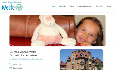praxis-welte.de screenshot