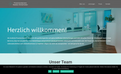 praxis-winterholler.de screenshot