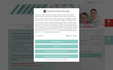 praxis-amhang.de screenshot