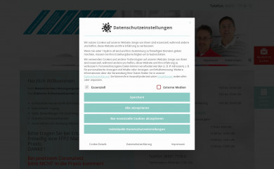 praxis-amhang.de screenshot