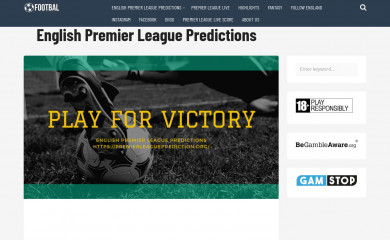 premierleagueprediction.org screenshot