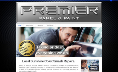 premierpanelandpaint.com.au screenshot