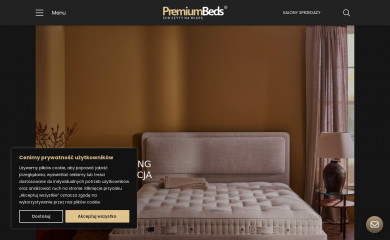 premiumbeds.pl screenshot