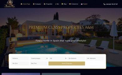 premiumclassproperties.com screenshot