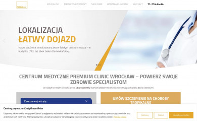 premiumclinic.wroclaw.pl screenshot