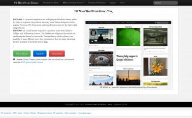 http://www.premiumresponsive.com/pr-news-wordpress-theme/ screenshot