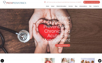prempediatrics.com screenshot