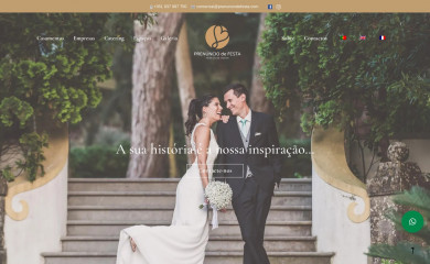 prenunciodefesta.pt screenshot