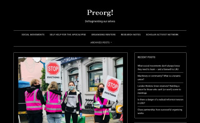 preorg.org screenshot