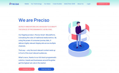 preciso.net screenshot
