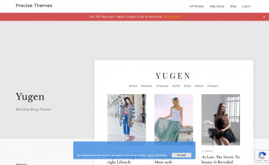https://precisethemes.com/wordpress-theme/yugen/ screenshot