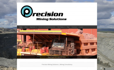 precisionminingsolutions.com.au screenshot