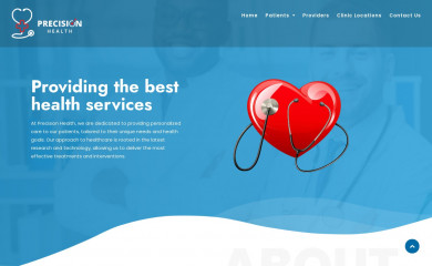 precisionhealthnc.com screenshot