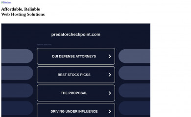 predatorcheckpoint.com screenshot