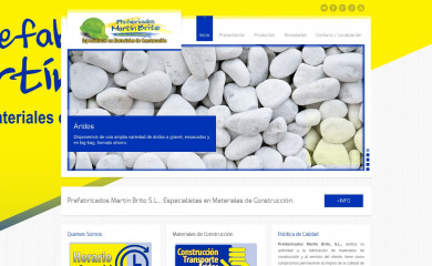 prefabricadosmartinbrito.com screenshot