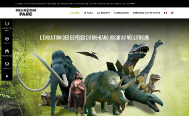 prehistodino.com screenshot