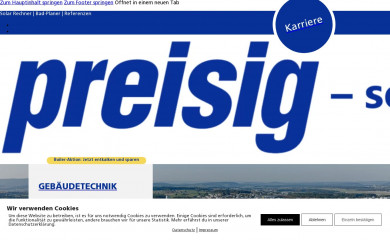 preisig.ch screenshot