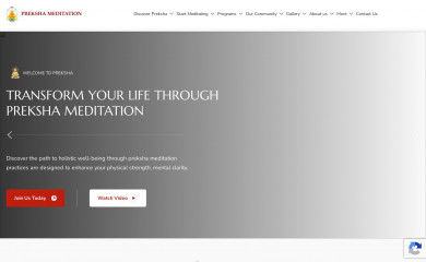 preksha.org screenshot