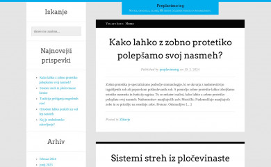 preplavimotrg.si screenshot