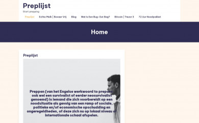 preplijst.nl screenshot