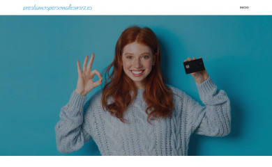 prestamospersonaleswsrz.es screenshot