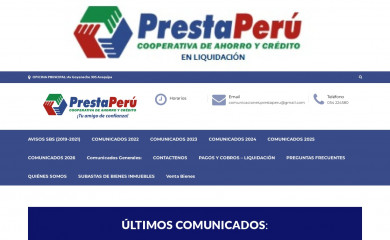 prestaperu.com.pe screenshot