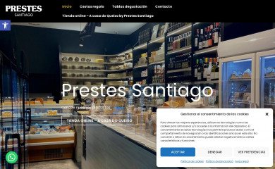 prestessantiago.com screenshot