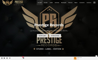 prestige-records.fr screenshot