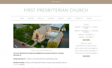 presbybradford.org screenshot