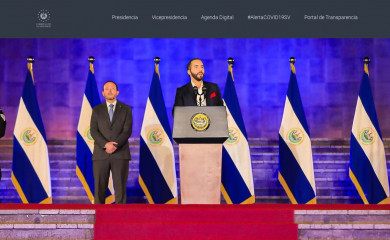 presidencia.gob.sv screenshot