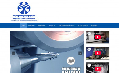presotec.com screenshot