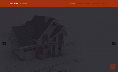 prespec.ca screenshot