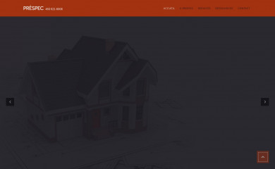 prespec.ca screenshot