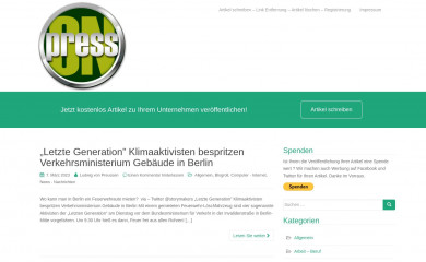 press-on.de screenshot