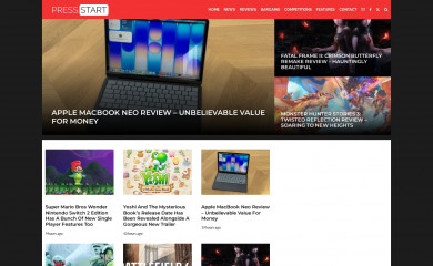press-start.com.au screenshot