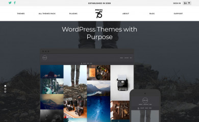http://www.press75.com/ screenshot