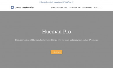 Hueman Pro screenshot