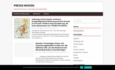 presse-wissen.de screenshot