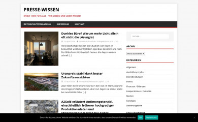 presse-wissen.de screenshot