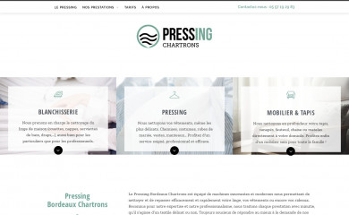 pressing-bordeaux-chartrons.fr screenshot