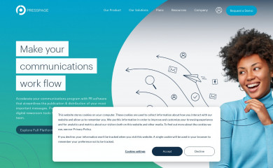 presspage.com screenshot