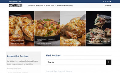 pressurecookrecipes.com screenshot