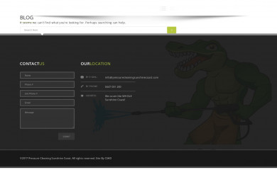 pressurecleaningsunshinecoast.com screenshot