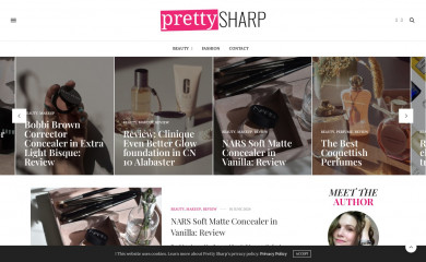 prettysharp.be screenshot