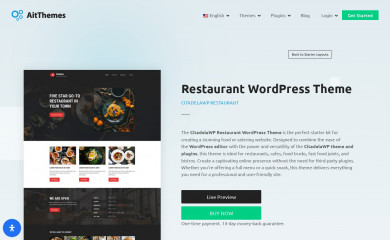 http://preview.ait-themes.club/theme/gourmet screenshot