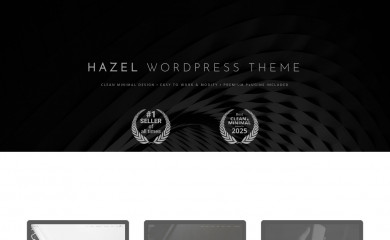 https://preview.treethemes.com/hazel screenshot