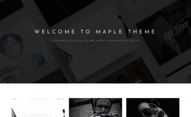 https://preview.treethemes.com/maple screenshot