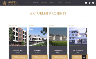prezident.co.rs screenshot