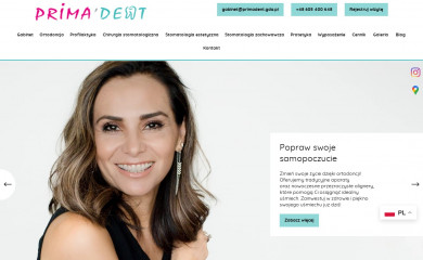 primadent.gda.pl screenshot