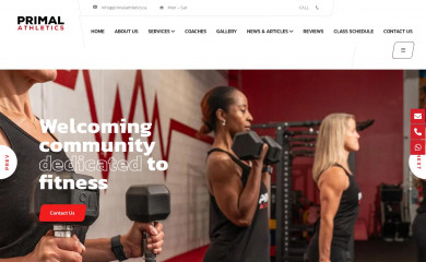primalathletics.ca screenshot